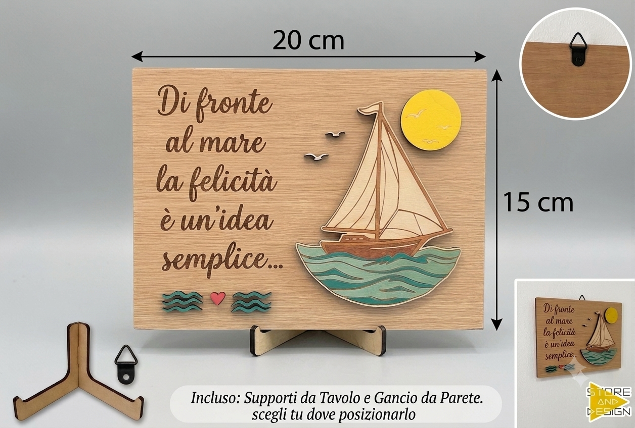 Targa decorativa Mare