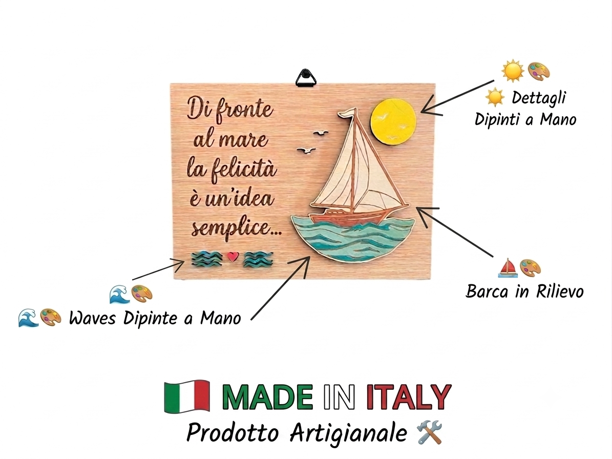 Targa decorativa Mare