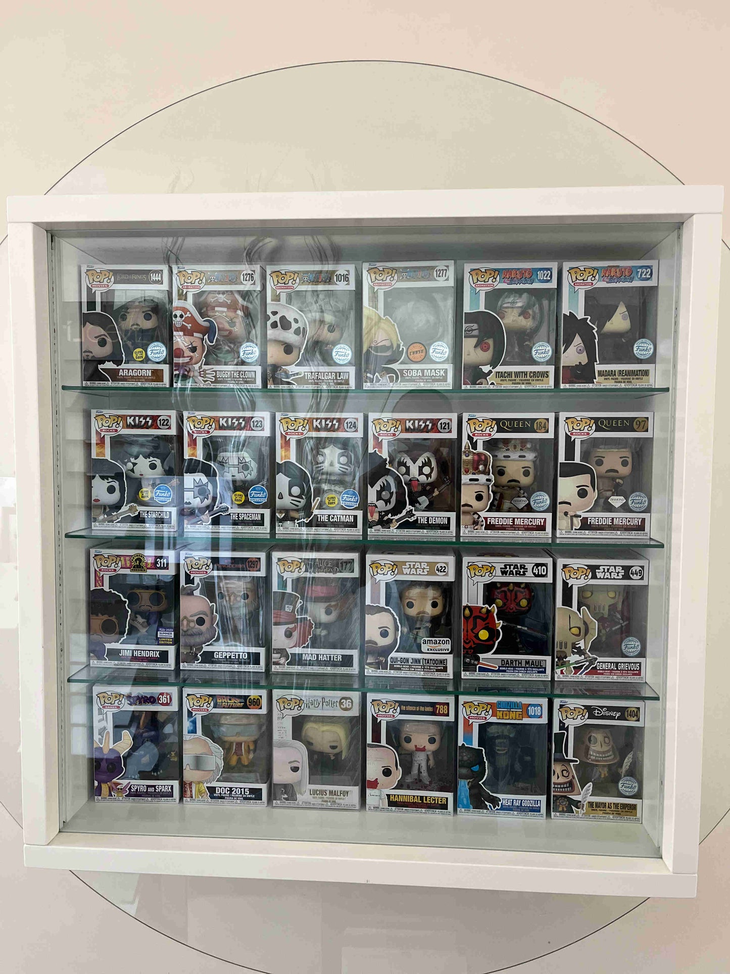Vetrina espositiva Funko Pop