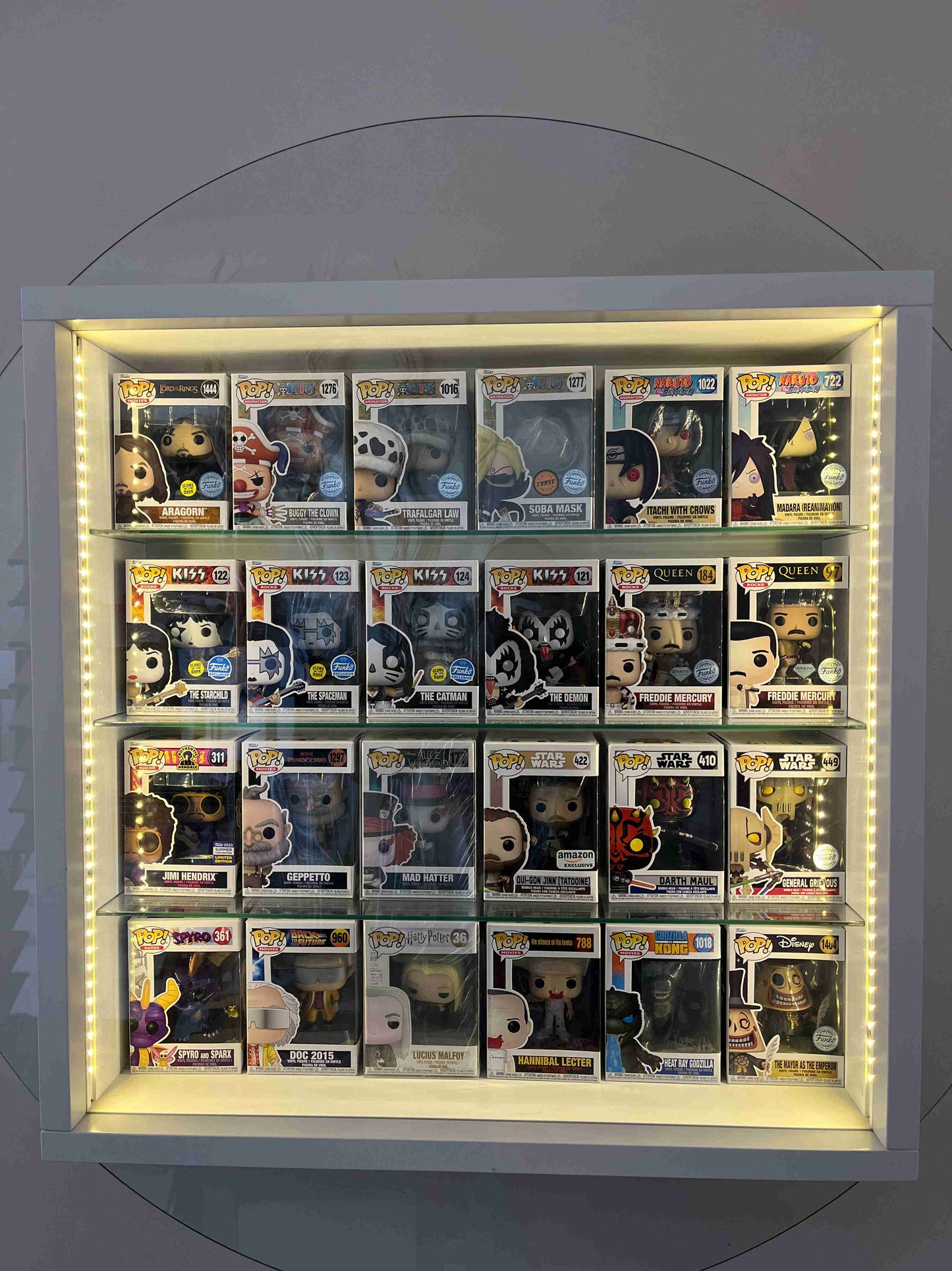 Vetrina espositiva Funko Pop
